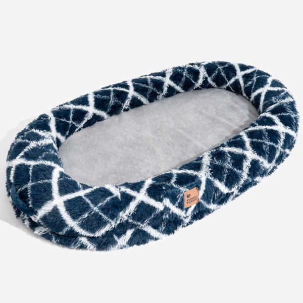 Classic Fluffy Super Large Donut Human Dog Bed - Cuddle Cradle - Image 13