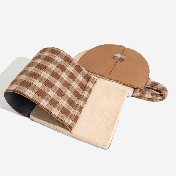 Classical Plaid House Orthopedic Dog Bed - Warm Retreat - Image 14