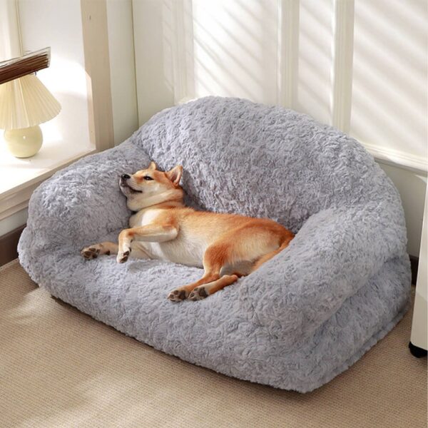 Cozy Full Support Warm Removable Washable Dog & Cat Sofa Bed - Image 10