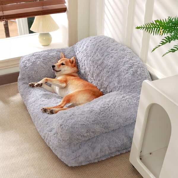 Cozy Full Support Warm Removable Washable Dog & Cat Sofa Bed - Image 2